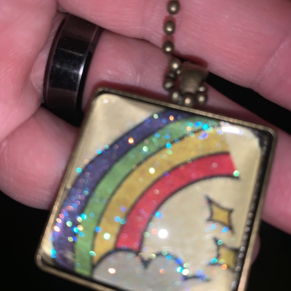 Sugar Stain Glass Necklace - Picture 5 of 10